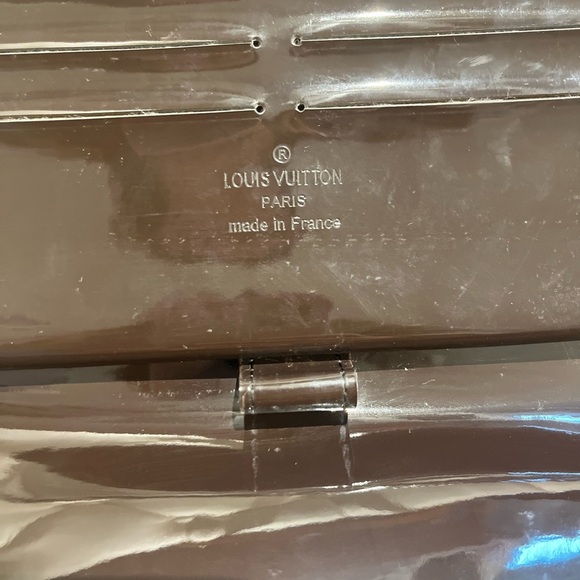 Louis Vuitton Dark Brown Embossed Wallet - Picture 3 of 14